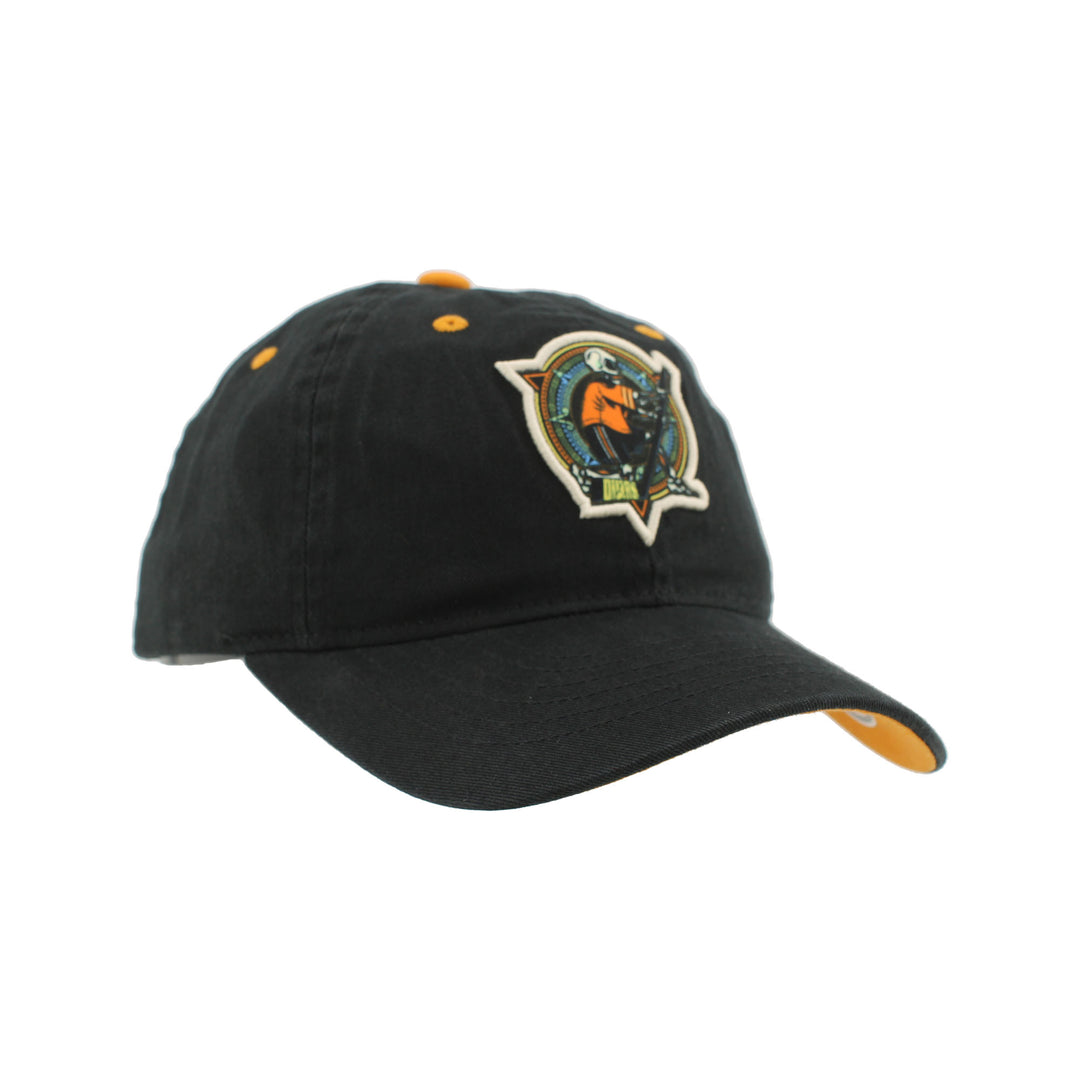 Edmonton Oilers Zephyr Dia de los Muertos (Day of the Dead) Black Adjustable Hat