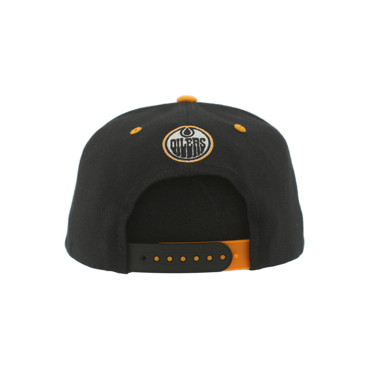 Edmonton Oilers Zephyr Dia de los Muertos (Day of the Dead) Black "Los Petroleros" Snapback Hat