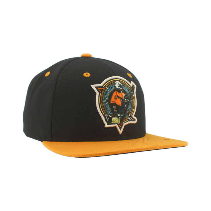 Edmonton Oilers Zephyr Dia de los Muertos (Day of the Dead) Black Snapback Hat