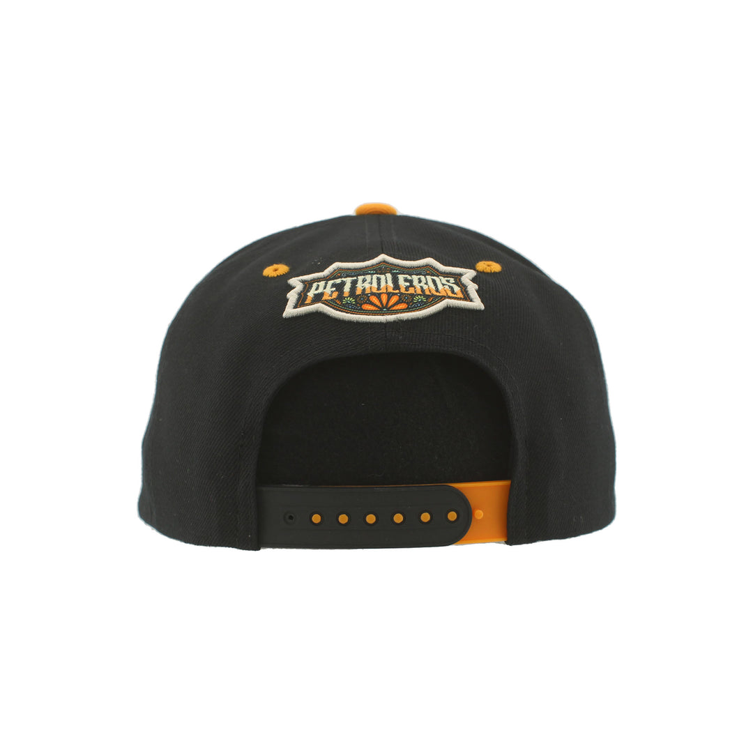 Edmonton Oilers Zephyr Dia de los Muertos (Day of the Dead) Black Snapback Hat