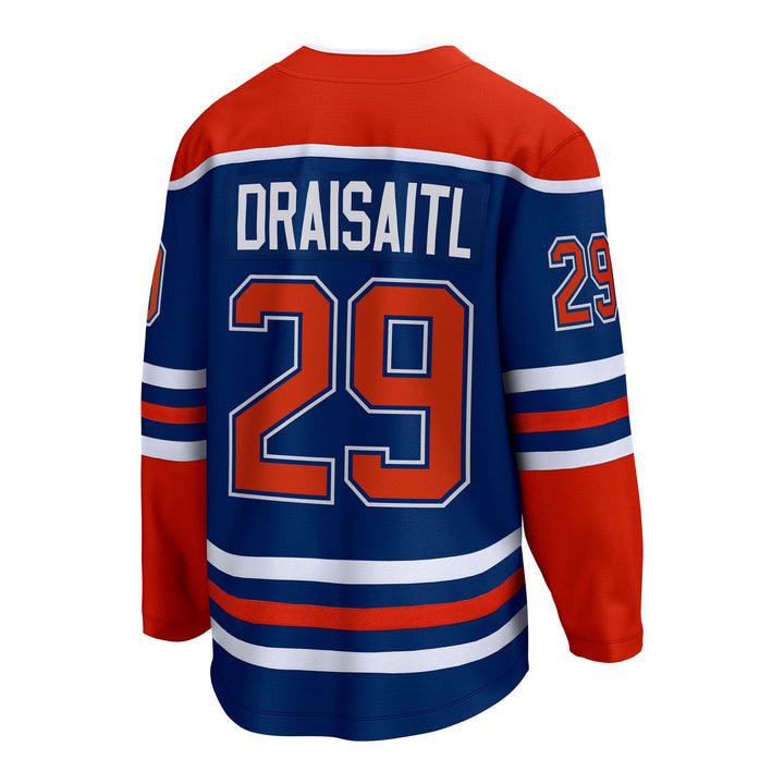 Leon Draisaitl Edmonton Oilers Fanatics Breakaway Royal Blue Home Jersey