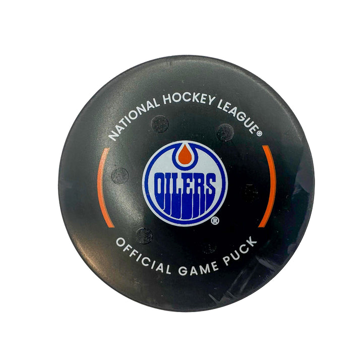 Connor McDavid Edmonton Oilers Goal Puck - Nov. 13/2023 vs New York Islanders #24179