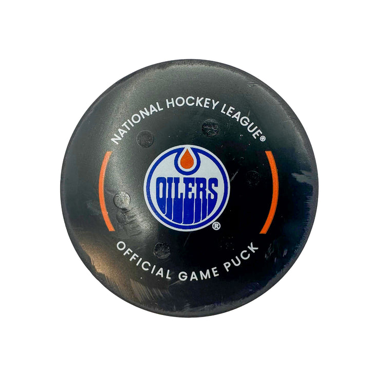 Connor McDavid Edmonton Oilers Goal Puck - Nov. 26/2023 vs Anaheim Ducks #24195