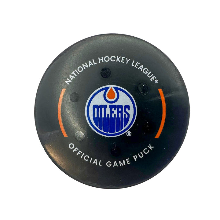 Connor McDavid Edmonton Oilers Goal Puck - Mar. 13/2024 vs Washington Capitals #24532