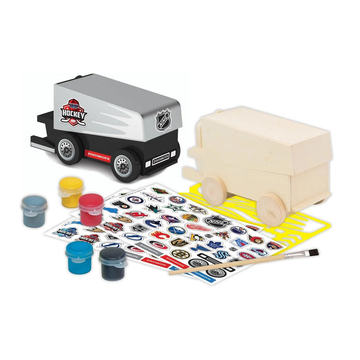 NHL Zamboni Wood Paint Kit