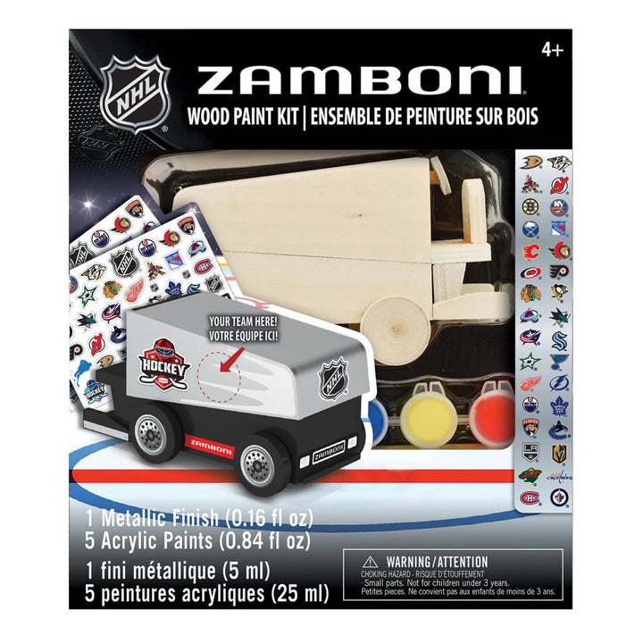 NHL Zamboni Wood Paint Kit