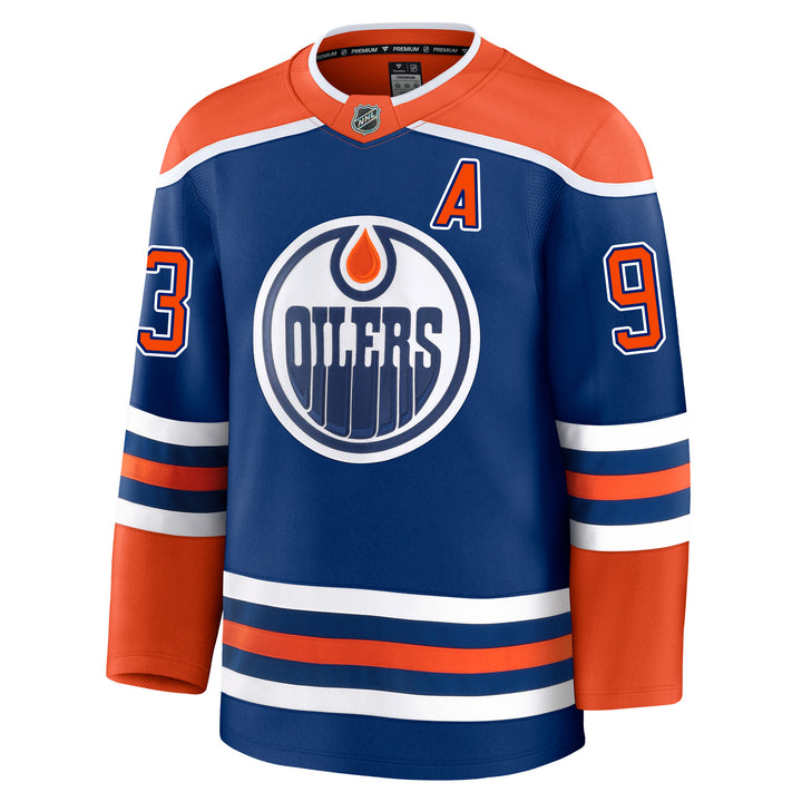 Ryan Nugent-Hopkins Edmonton Oilers Fanatics Premium Royal Blue Home Jersey