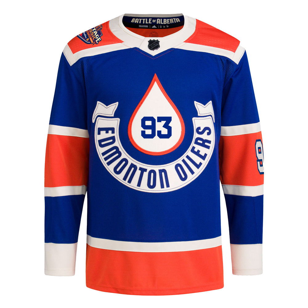 Men's NHL Edmonton Oilers Stuart Skinner Adidas Primegreen Away
