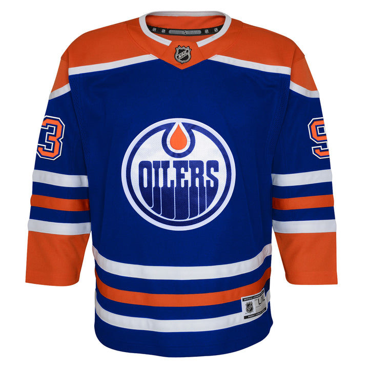 Ryan Nugent-Hopkins Edmonton Oilers Youth Royal Blue Home Jersey