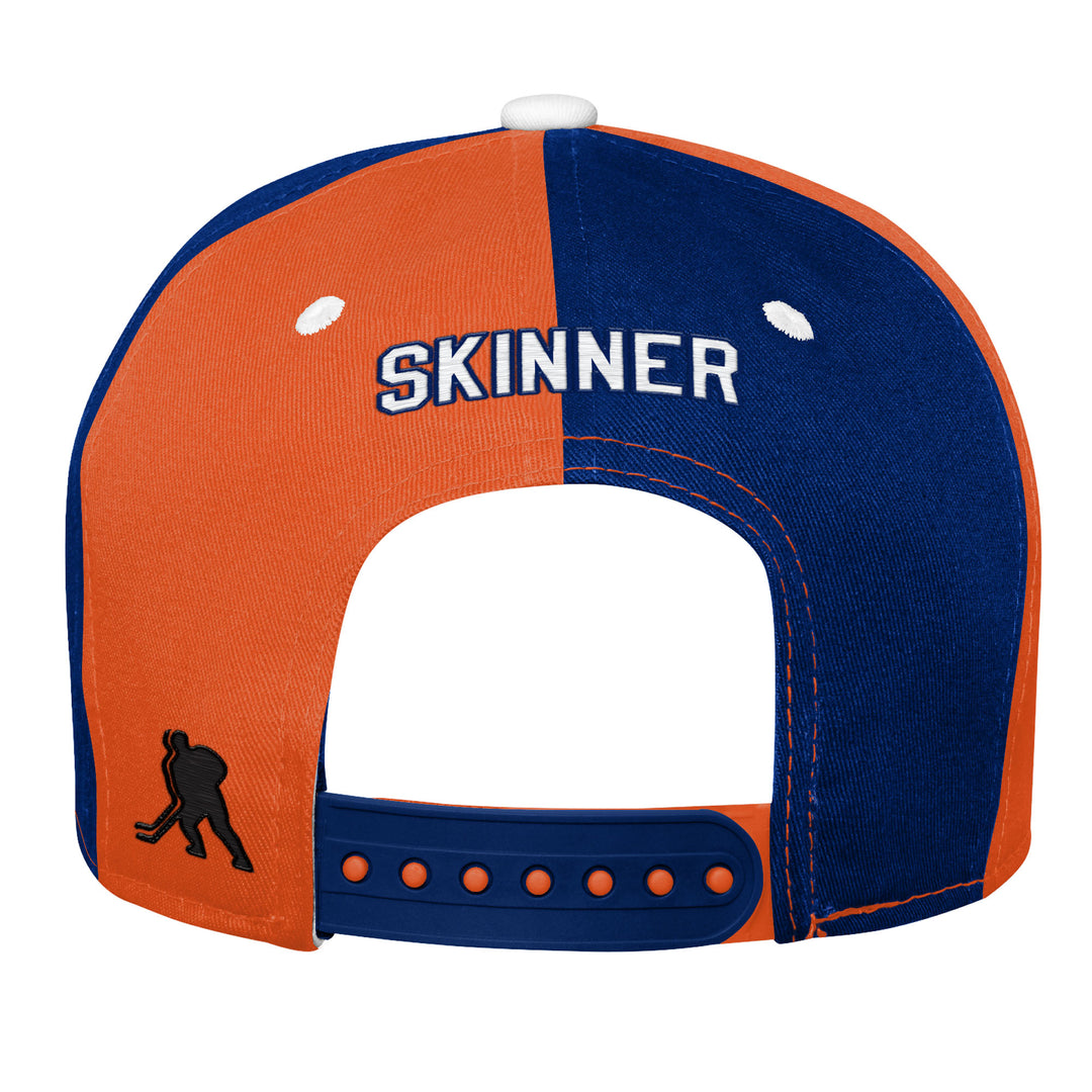 Stuart Skinner Edmonton Oilers Youth Outerstuff Pandemonium Snapback Hat