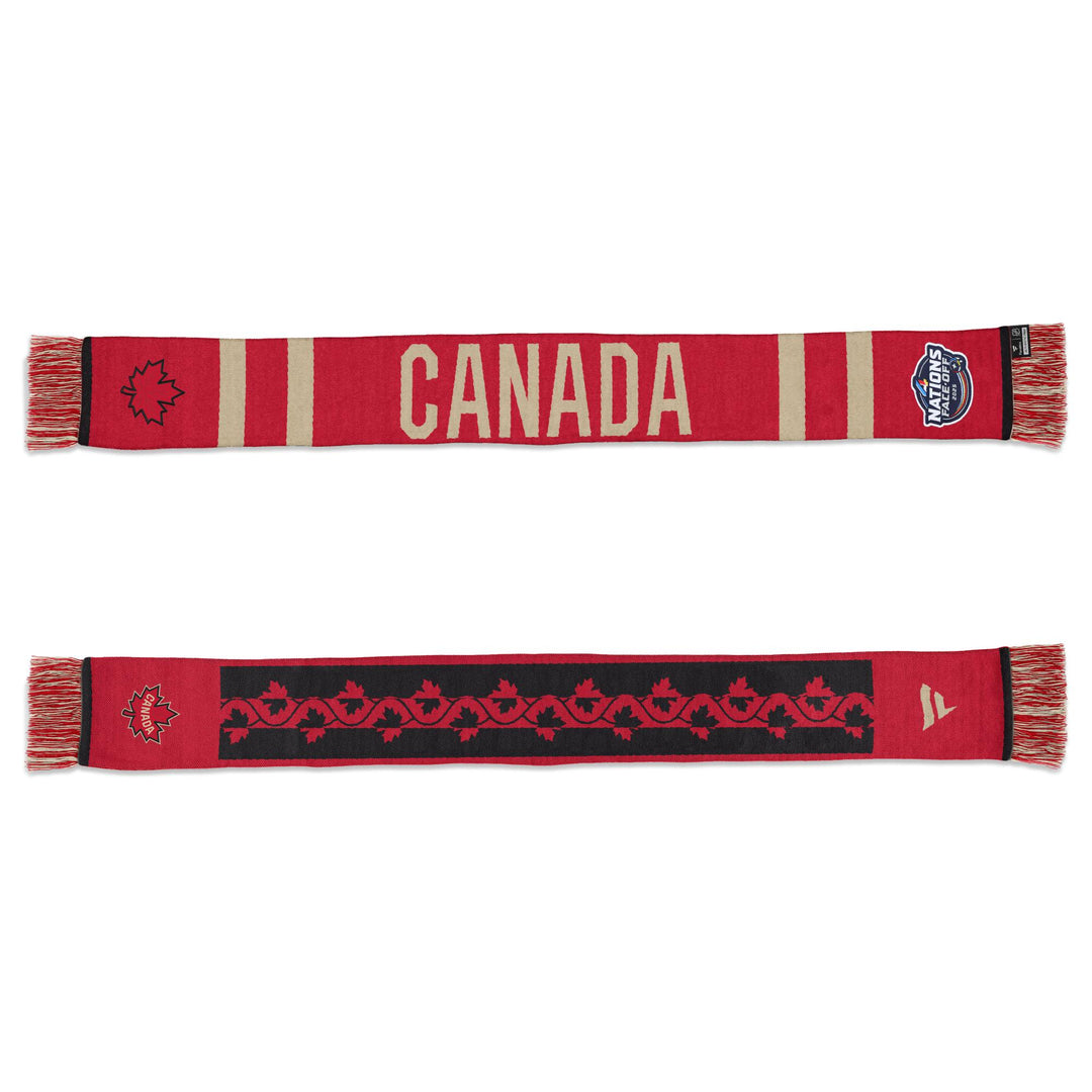 Team Canada 2025 4 Nations Face-Off Fanatics Red Scarf