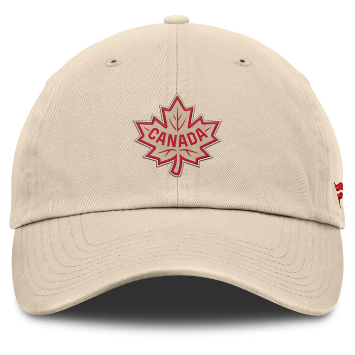 Team Canada 2025 4 Nations Face-Off Women's Fanatics Cream Unstructured Hat