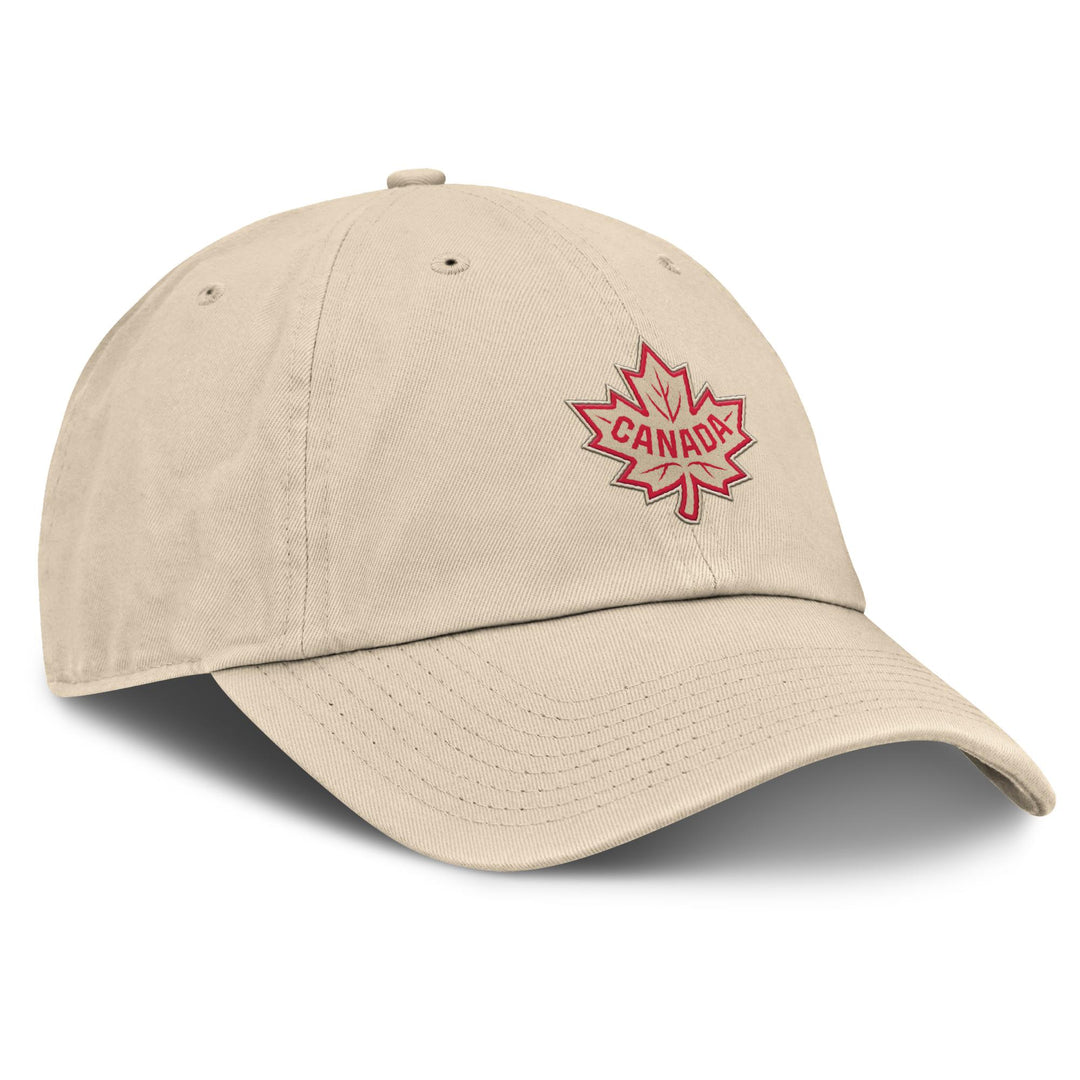 Team Canada 2025 4 Nations Face-Off Women's Fanatics Cream Unstructured Hat