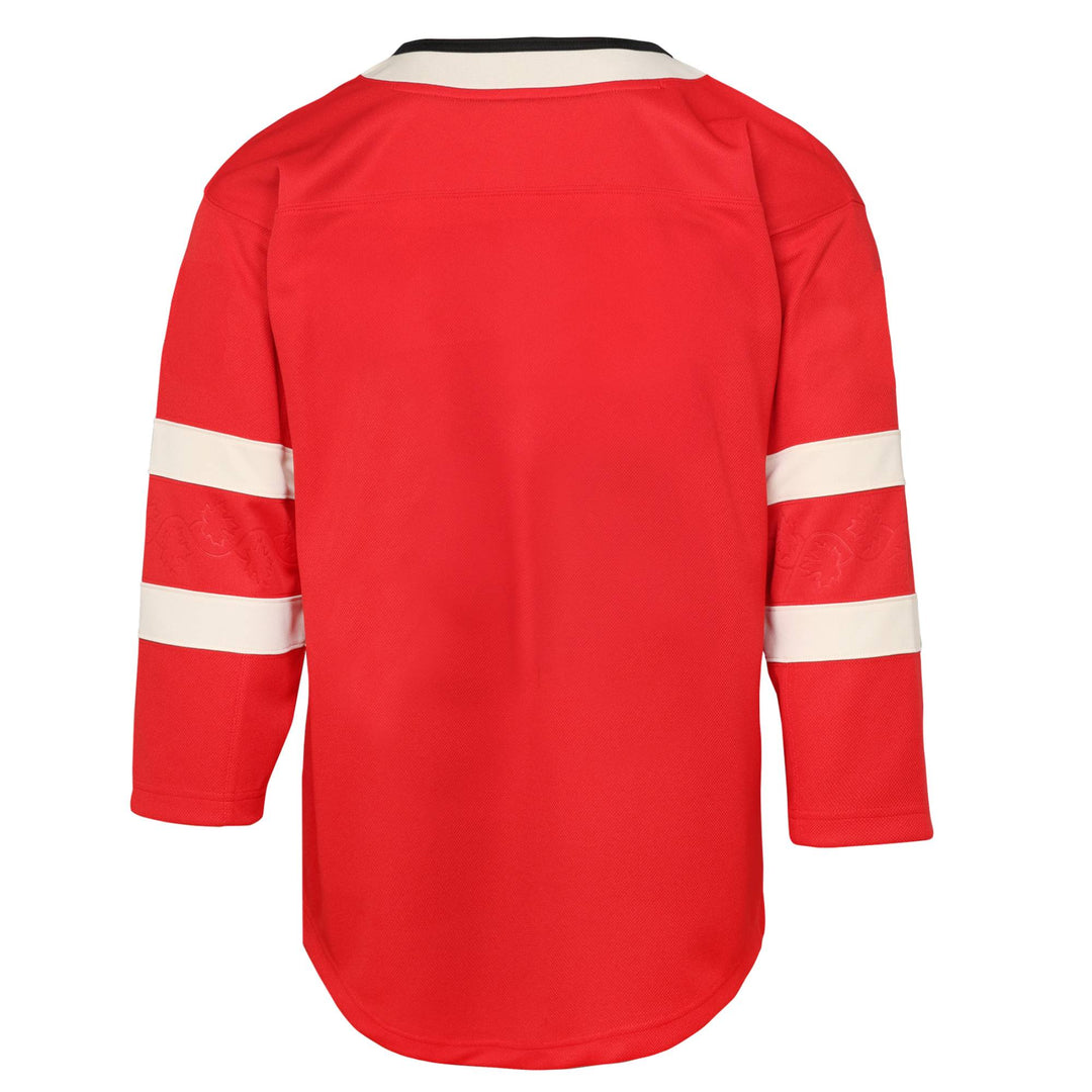 Team Canada 2025 4 Nations Face-Off Youth Outerstuff Red Blank Jersey