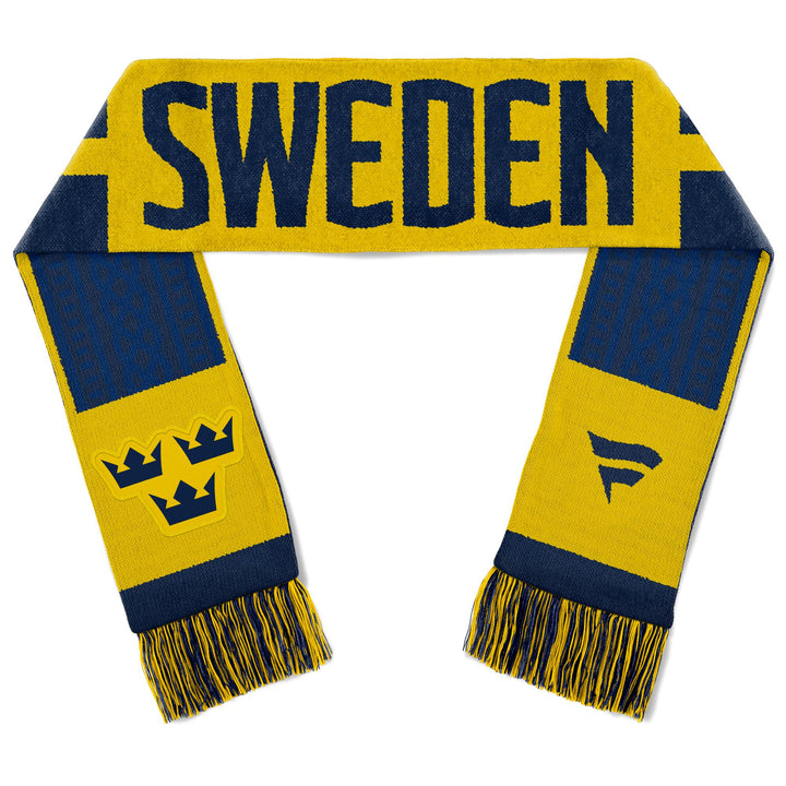 Team Sweden 2025 4 Nations Face-Off Fanatics Yellow Scarf