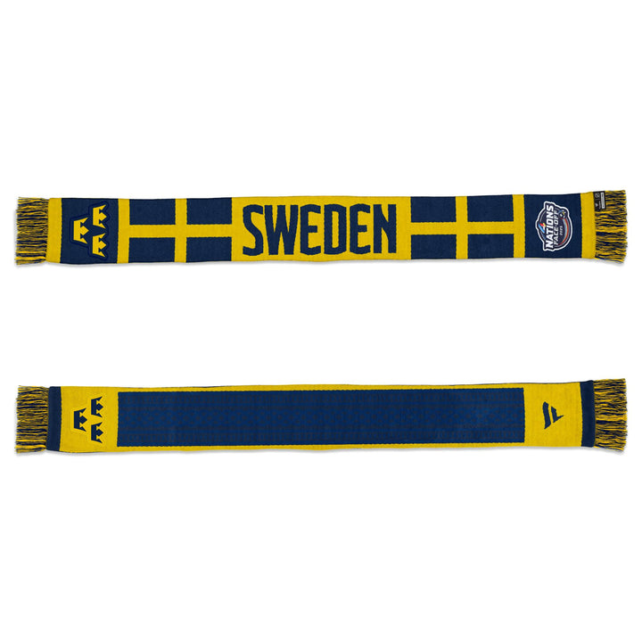 Team Sweden 2025 4 Nations Face-Off Fanatics Yellow Scarf