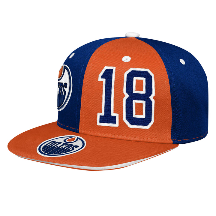 Zach Hyman Edmonton Oilers Youth Outerstuff Pandemonium Snapback Hat