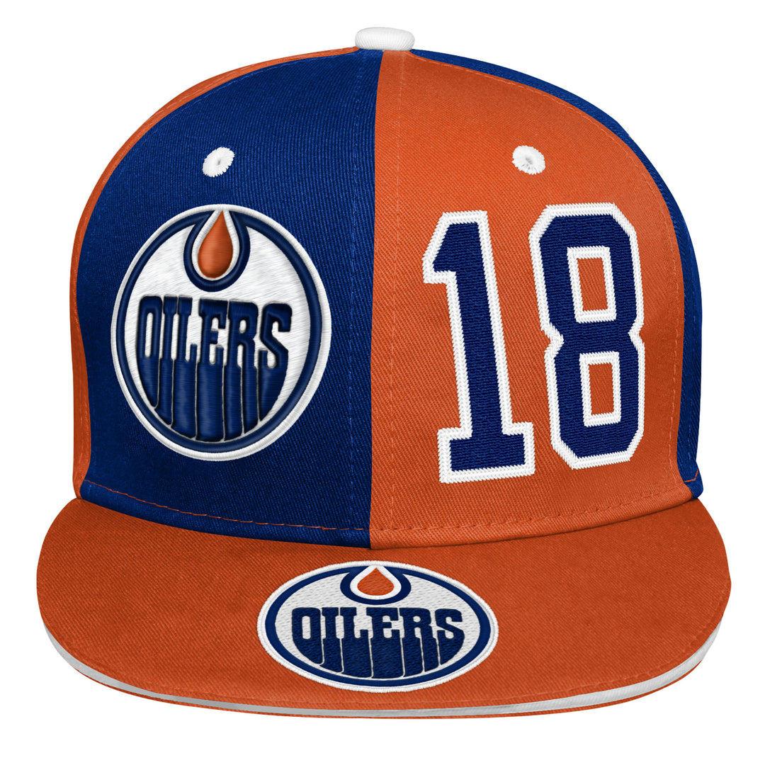 Zach Hyman Edmonton Oilers Youth Outerstuff Pandemonium Snapback Hat