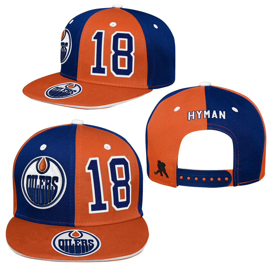 Zach Hyman Edmonton Oilers Youth Outerstuff Pandemonium Snapback Hat