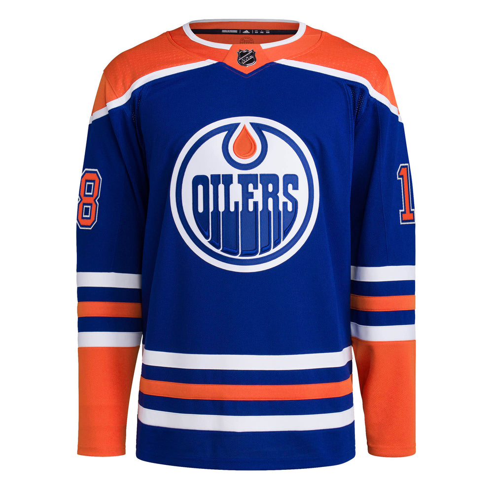 Personalized NHL Men's Edmonton Oilers 2022 Navy Alternate