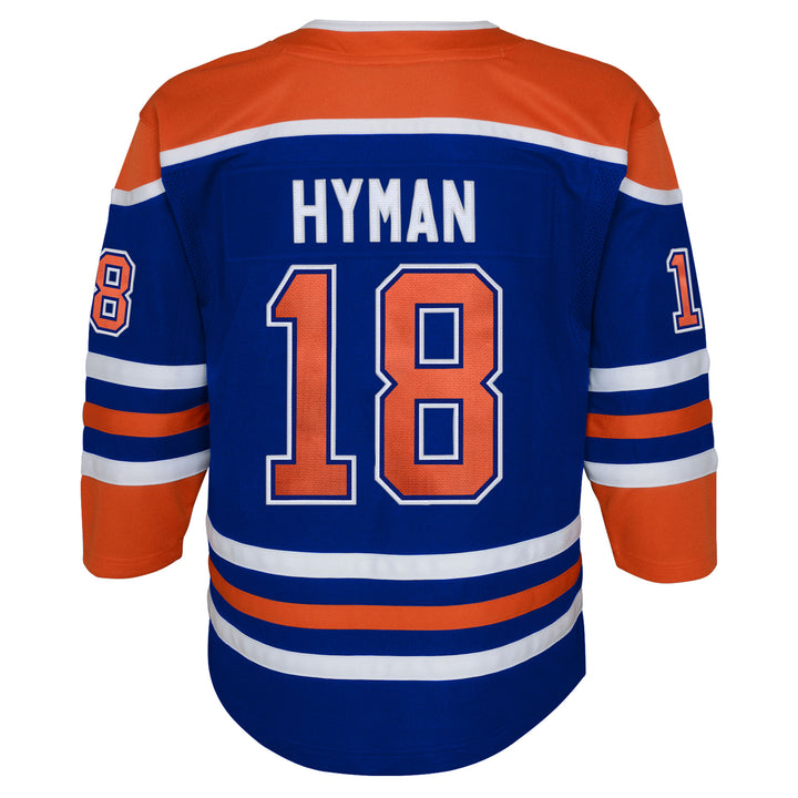 Zach Hyman Edmonton Oilers Youth Royal Blue Home Jersey