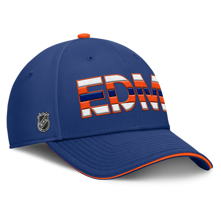 Edmonton Oilers 2024-25 Fanatics Blue Authentic Pro Rink Flex Hat