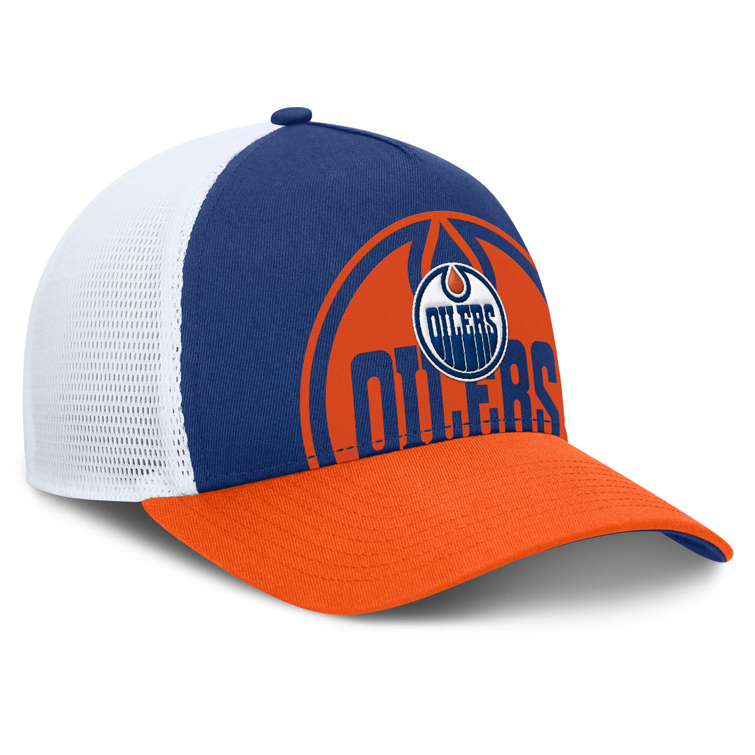 Edmonton Oilers 2024-25 Fanatics Orange Authentic Pro Rink Hometown Trucker Snapback Hat