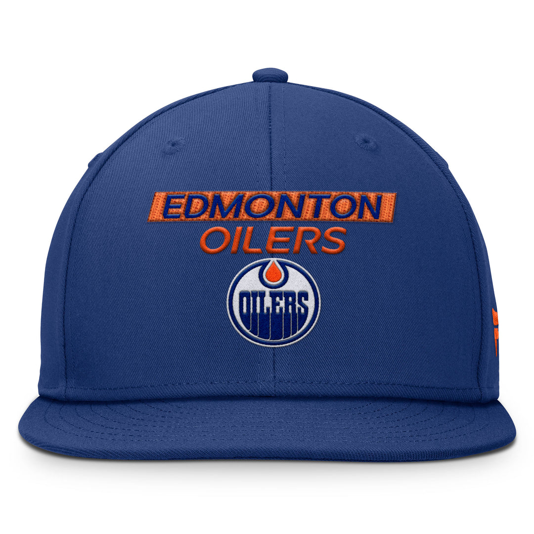 Edmonton Oilers 2024-25 Fanatics Rink Prime 3 Blue Adjustable Hat