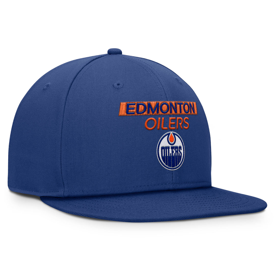 Edmonton Oilers 2024-25 Fanatics Rink Prime 3 Blue Adjustable Hat