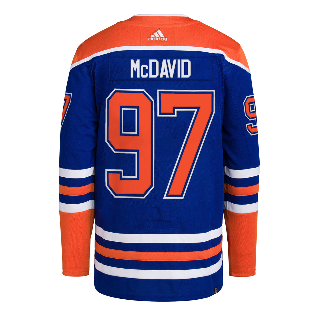 Connor McDavid White Edmonton Oilers Autographed adidas Authentic