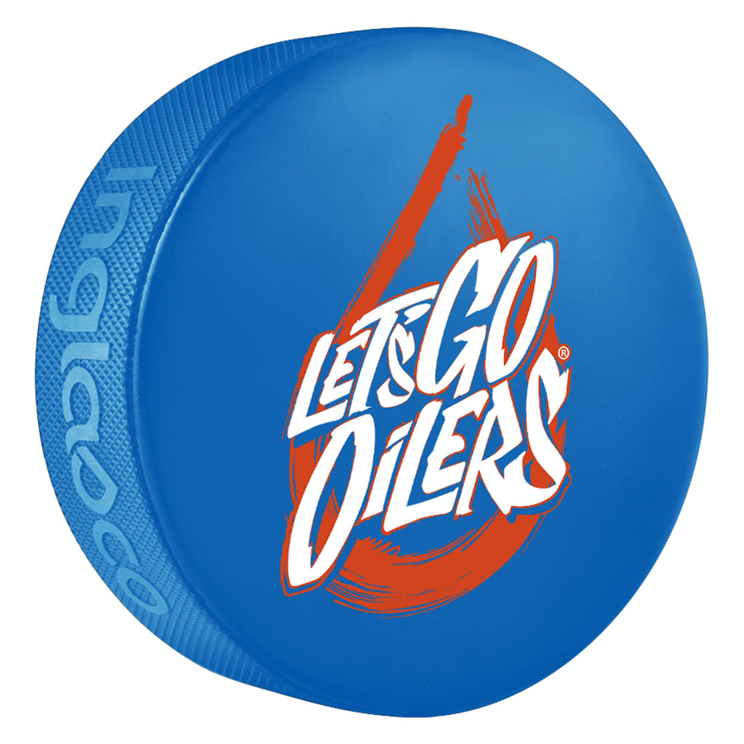Edmonton Oilers Rogers Place Puck – ICE District Authentics