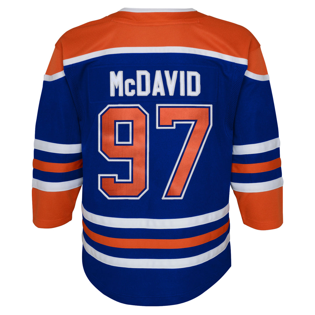 New Orange Reebok Edmonton Oilers Player Shirts McDavid, Draisaitl &  Nugent-Hopkins