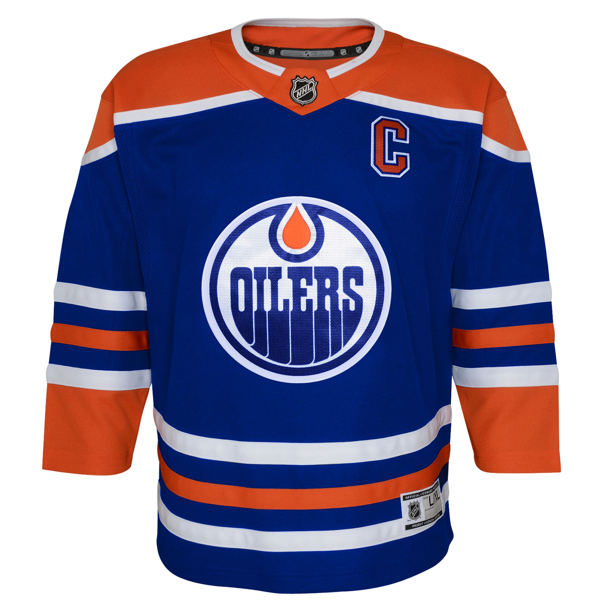 Kids on sale oilers jersey