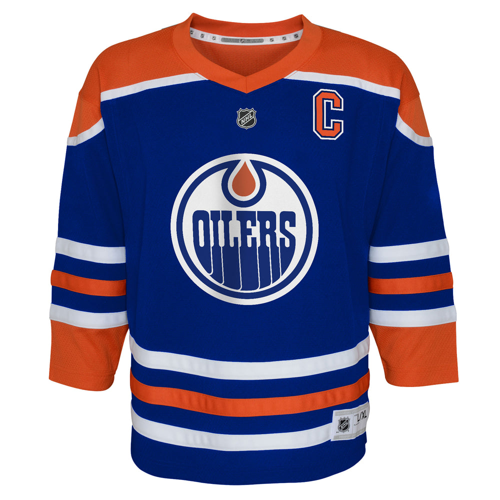 Connor McDavid Edmonton Oilers Alternate Premier Navy Hockey Jersey •  Kybershop