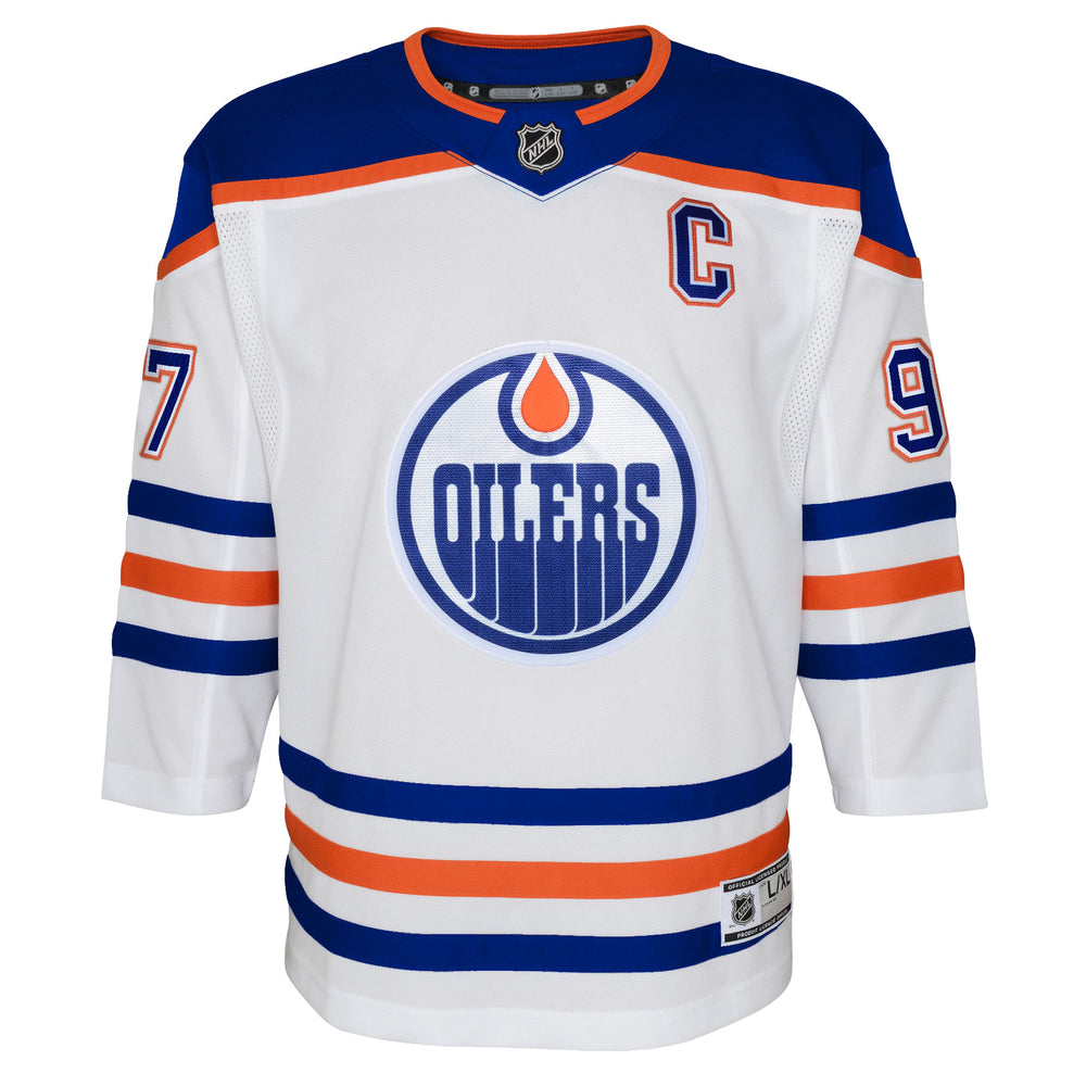 Connor McDavid Edmonton Oilers Reverse Retro Puck – ICE District Authentics