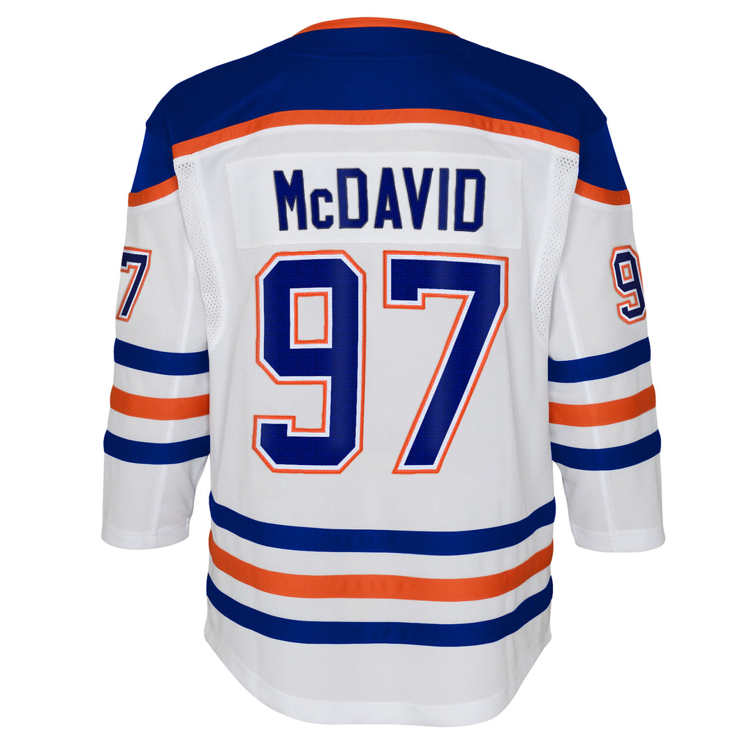 Connor McDavid #97 - 2021-22 Edmonton Oilers Game-Worn White Set