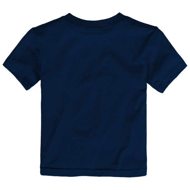 Edmonton Oilers Toddler Outerstuff Navy Reverse Retro Logo Tee