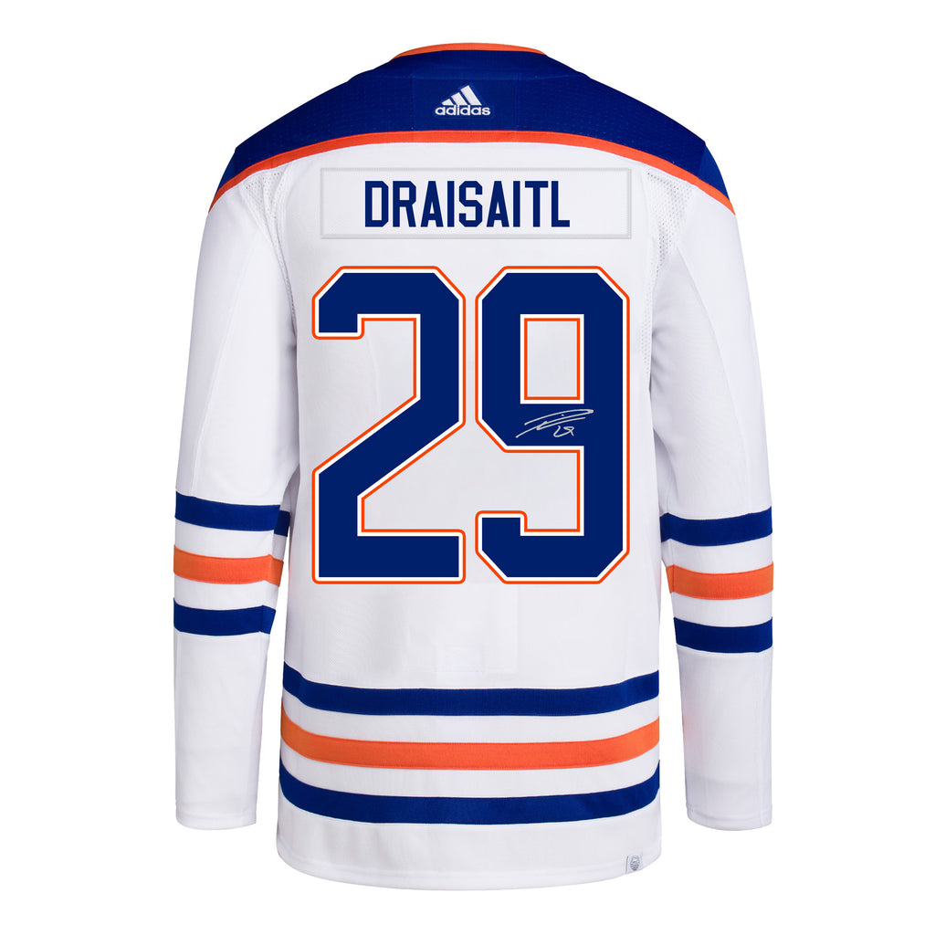 Leon Draisaitl Edmonton Oilers Signed Navy/Alternate adidas Jersey