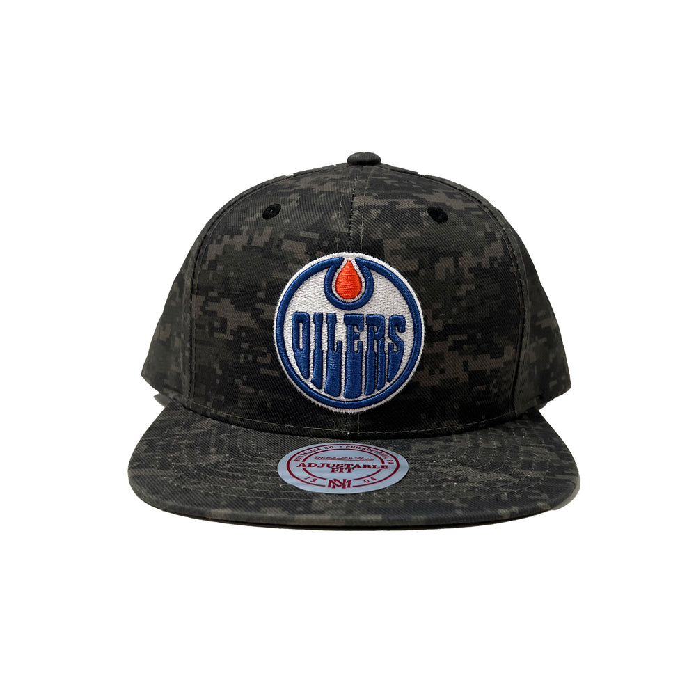 Edmonton Oilers Fanatics Branded Authentic Pro Military Appreciation Alpha  Adjustable Hat - Camo