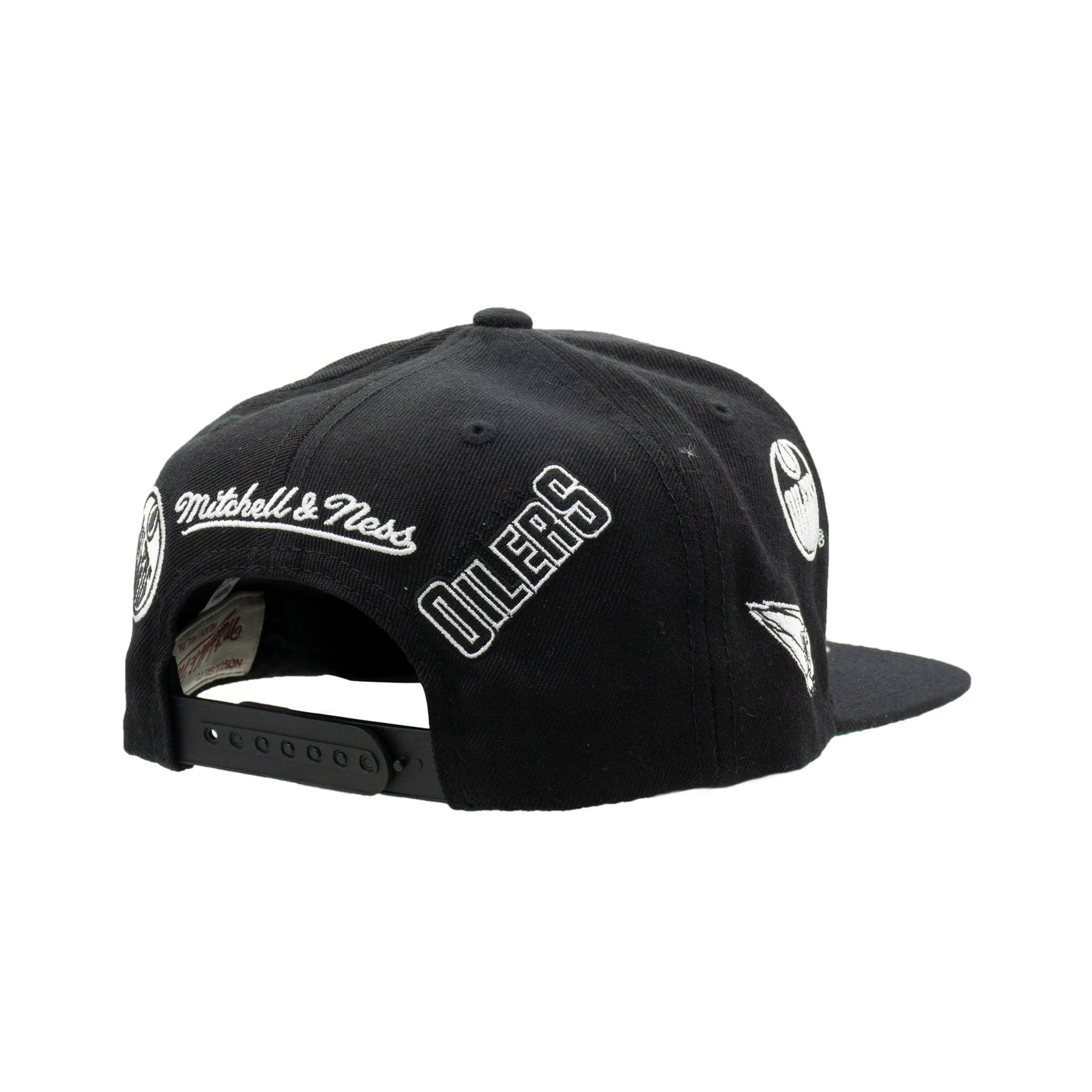 Edmonton Oilers Mitchell & Ness Night Black Snapback Hat – ICE