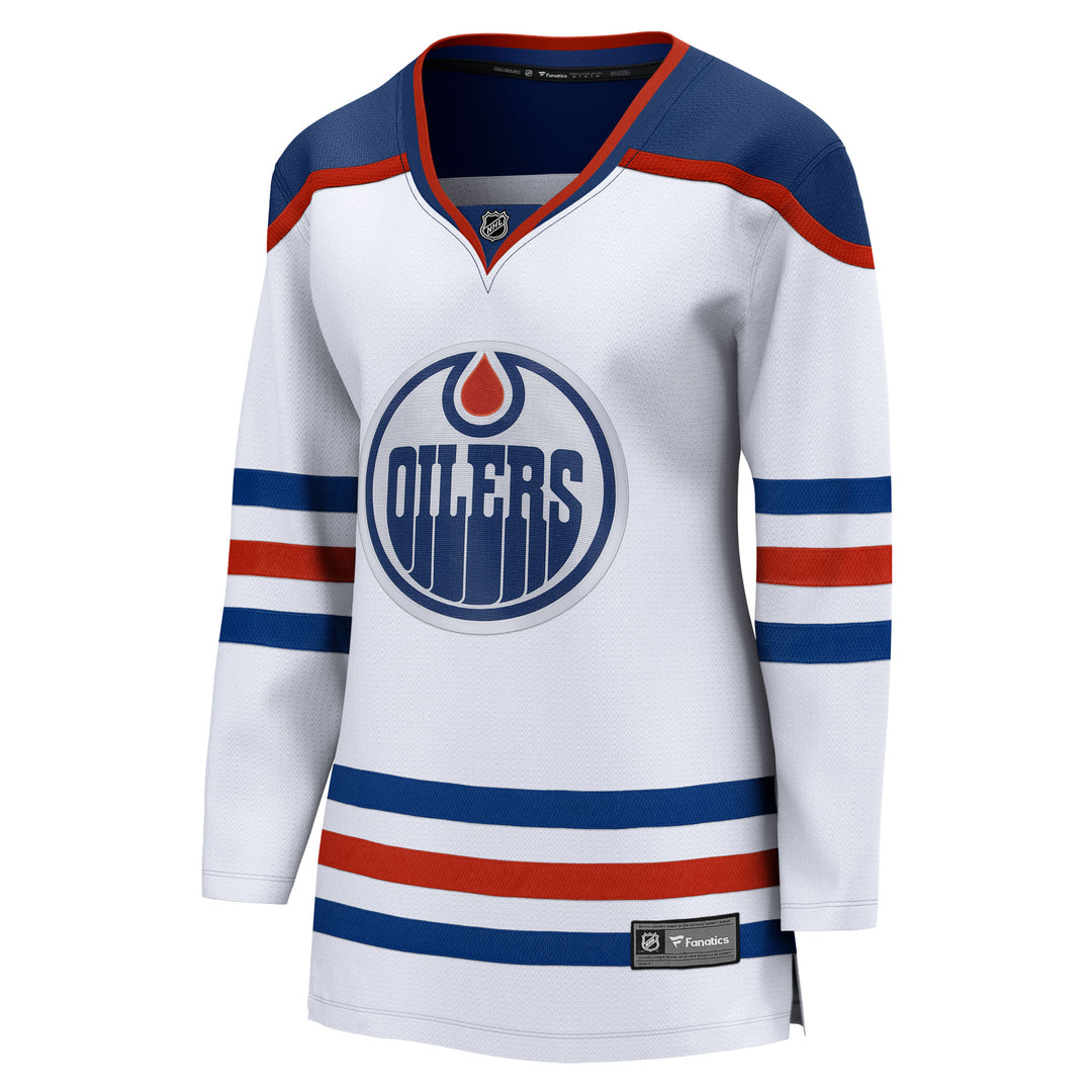 adidas Oilers McDavid Home Authentic Jersey - Blue