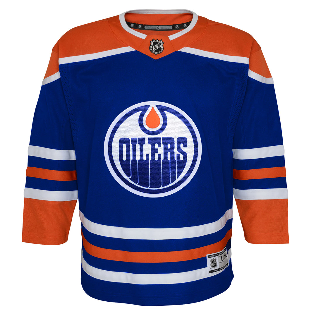 Edmonton Oilers Youth Smudge the Blades Royal Turtle Island Full Logo – ICE  District Authentics