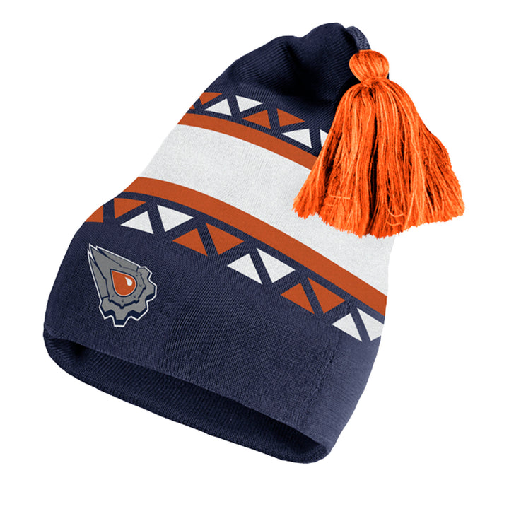 Edmonton Oilers adidas Reverse Retro Toque w/ Pom