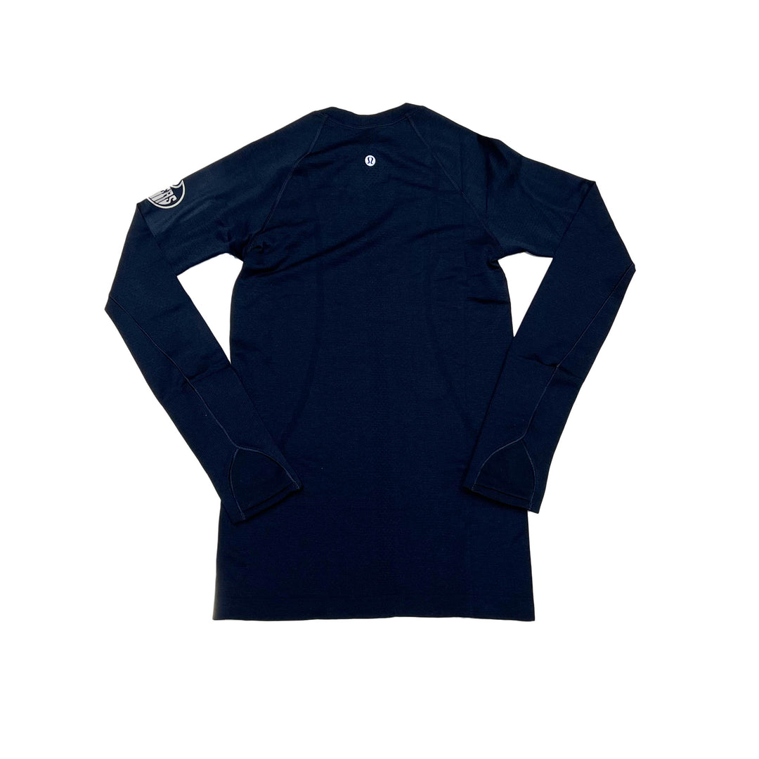 Lululemon Swiftly Tech Long Sleeve Shirt 2.0 - True Navy / Iron Blue - lulu  fanatics