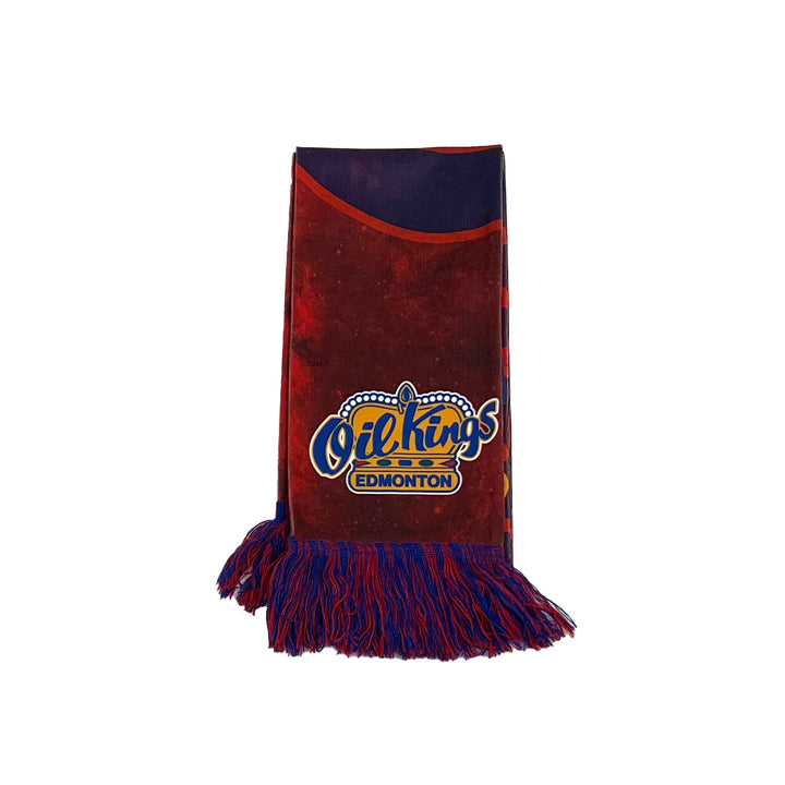 Edmonton Oil Kings Wordmark Printed Scarf