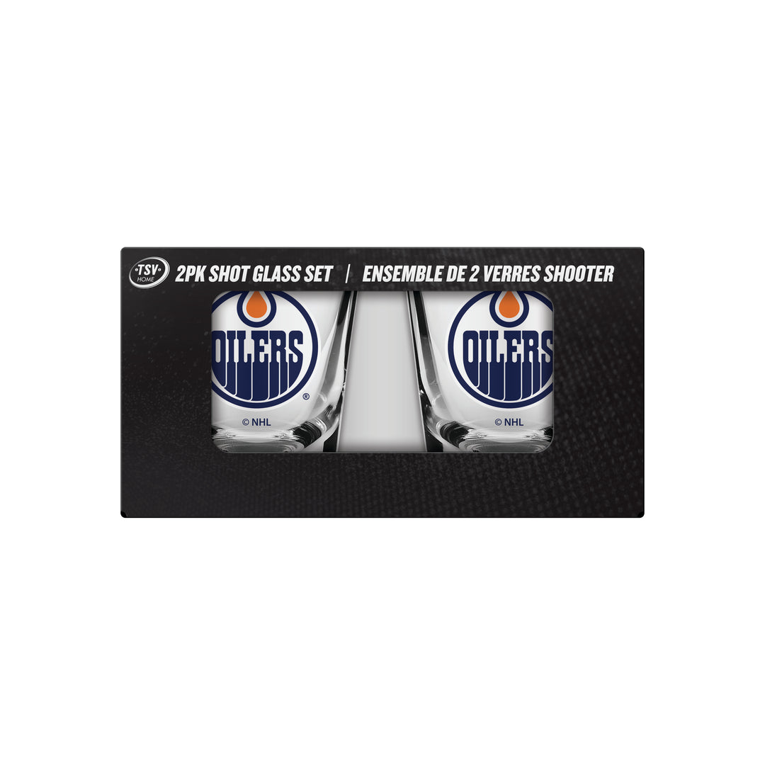 Edmonton Oilers 2-Pack Shot Glass