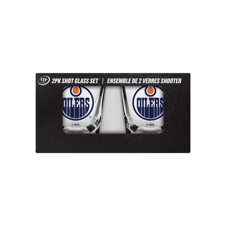 Edmonton Oilers 2-Pack Shot Glass