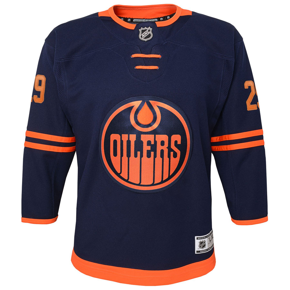  Leon Draisaitl Edmonton Oilers #29 White Youth 8-20 Special  Edition Premier Jersey (8-12) : Sports & Outdoors