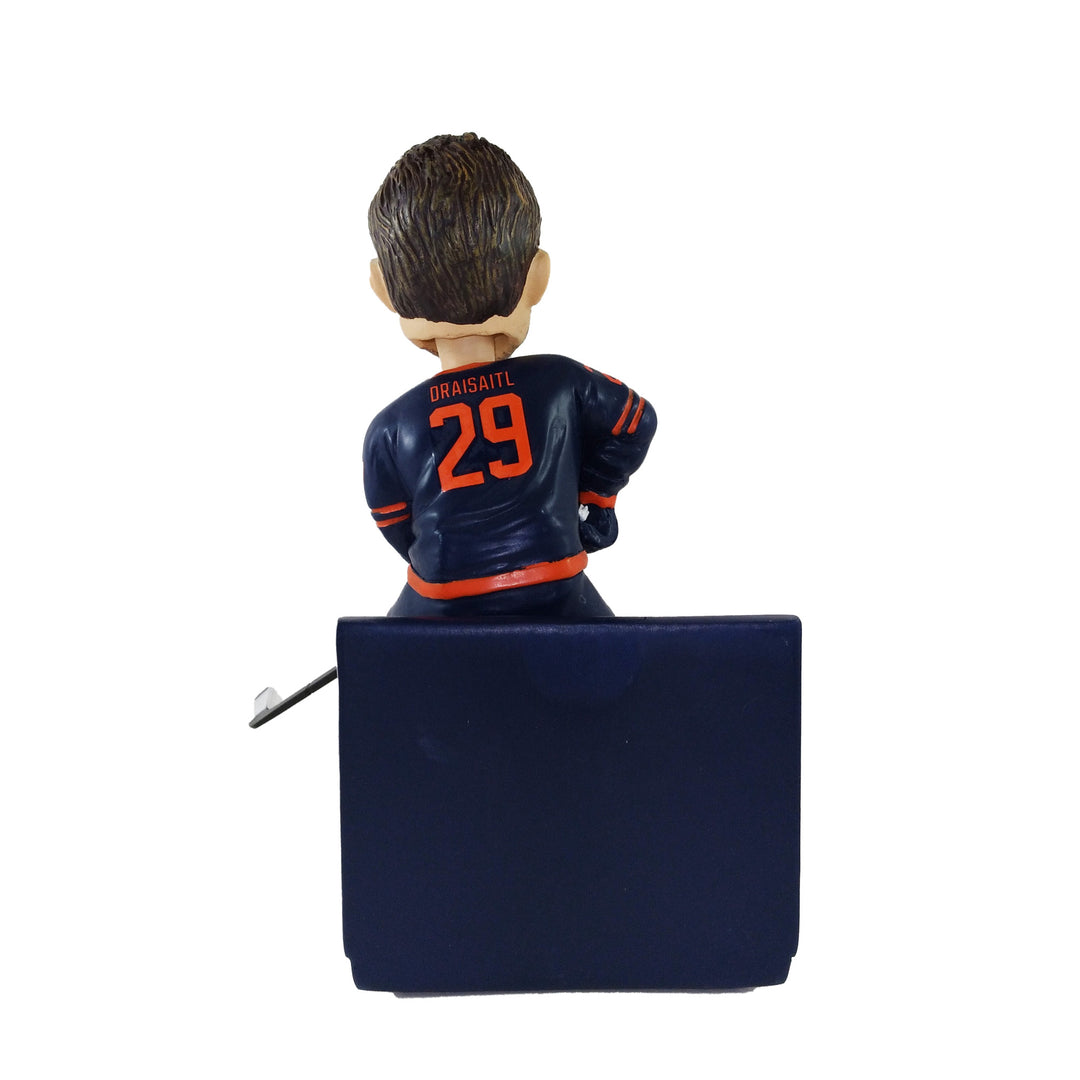 Leon Draisaitl Edmonton Oilers Navy Jersey Bobblehead Figurine