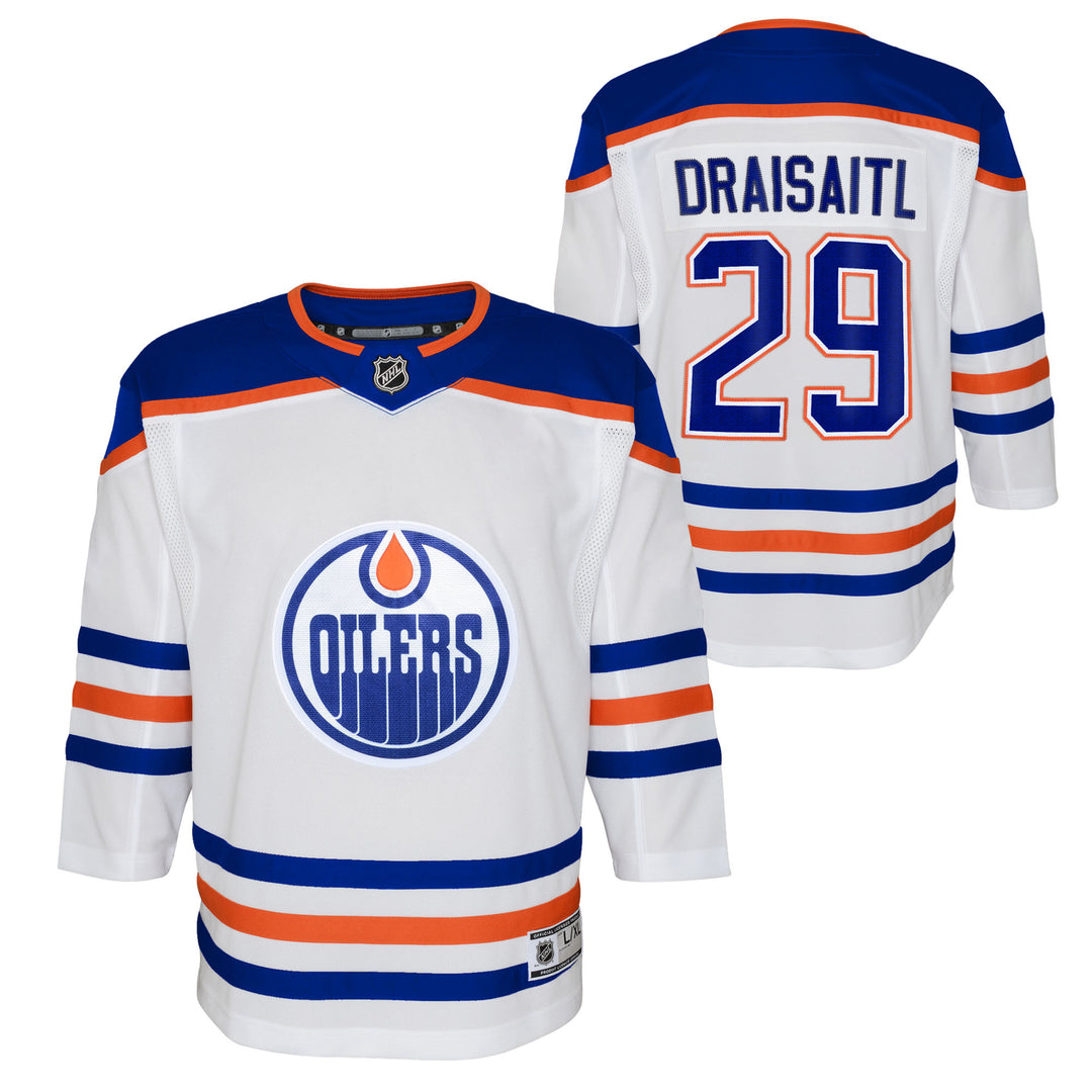 Edmonton Oilers on X: RT @IceDistrictAuth: The jersey that Leon Draisaitl  was wearing when he recorded his 700th Career NHL point is now available to  add to your… / X